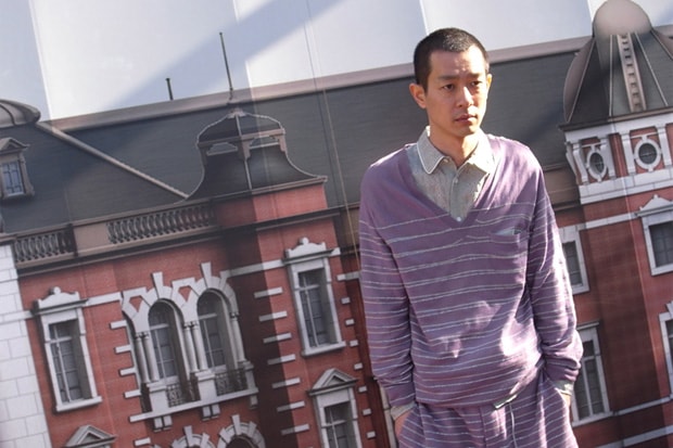 sacai Photoshoot featuring Ryo Kase