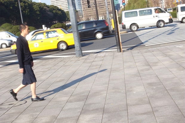 sacai Photoshoot featuring Ryo Kase