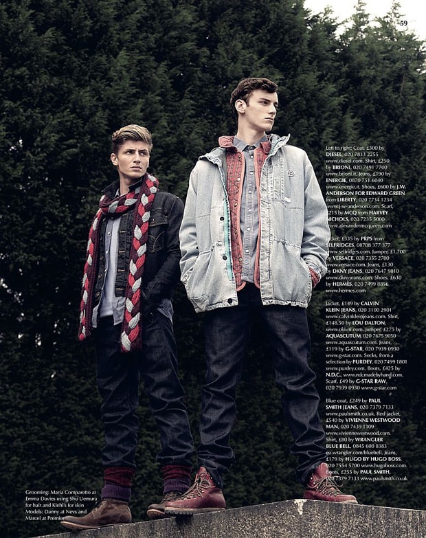 Tank Magazine "Workwear" Editorial