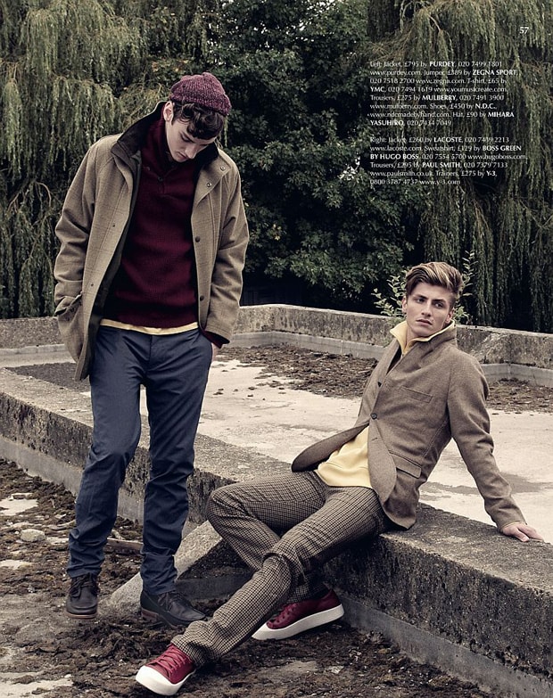 Tank Magazine "Workwear" Editorial