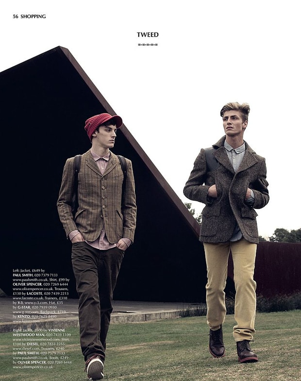 Tank Magazine "Workwear" Editorial