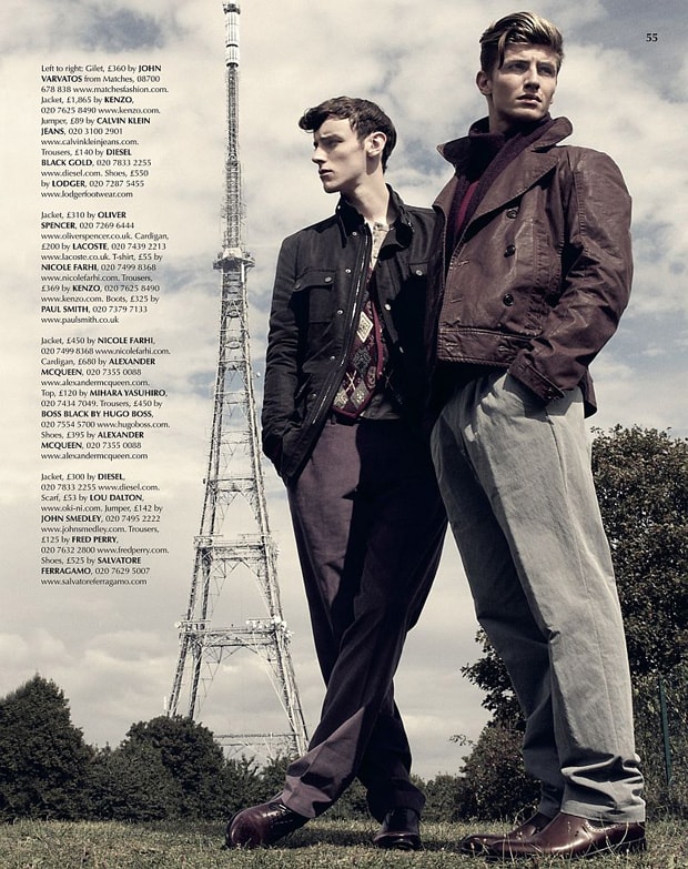 Tank Magazine "Workwear" Editorial