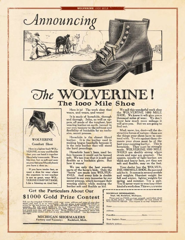 Wolverine 1000 Mile Addison Boot