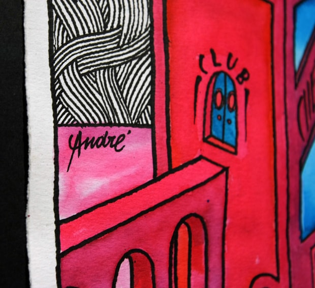 Andre "Drawings" Exhibition