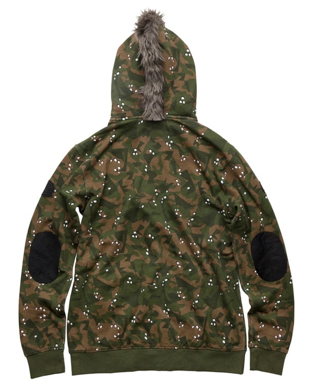 CLOT Alienegra Desert Camo Parka - Army Green