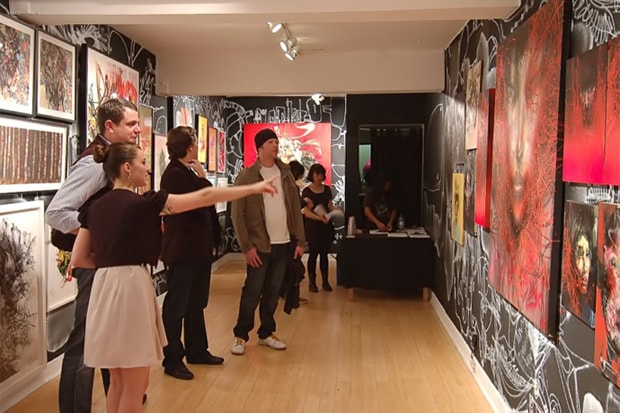David Choe "Character Assassination" Exhibition Recap