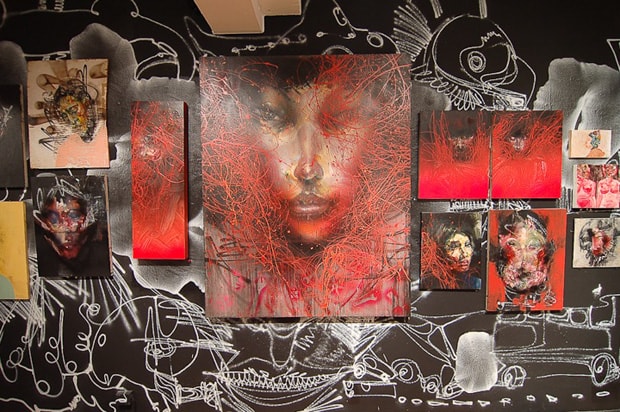 David Choe "Character Assassination" Exhibition Recap