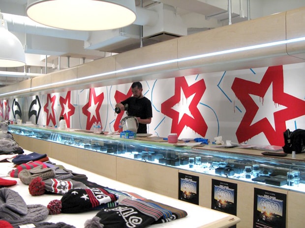 Eric Haze Stussy Shinjuku Installation