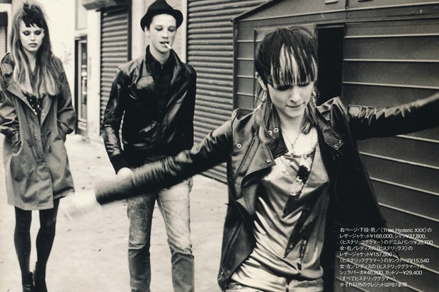 Hysteric Glamour 2010 Spring Editorial in HUGE Magazine