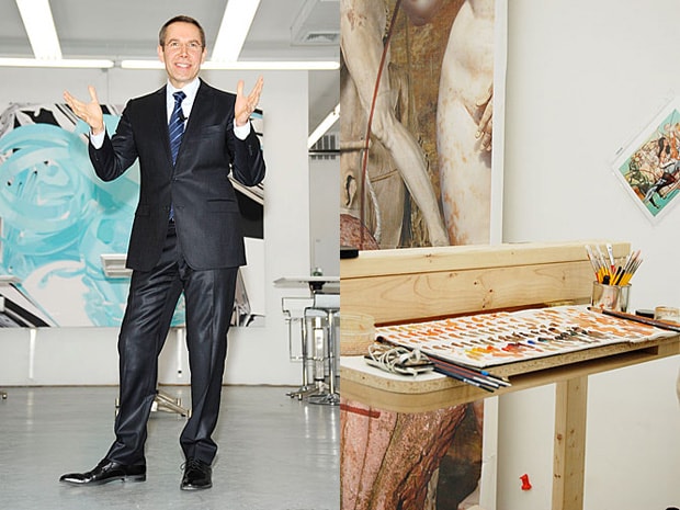 Inside Jeff Koons' Studio
