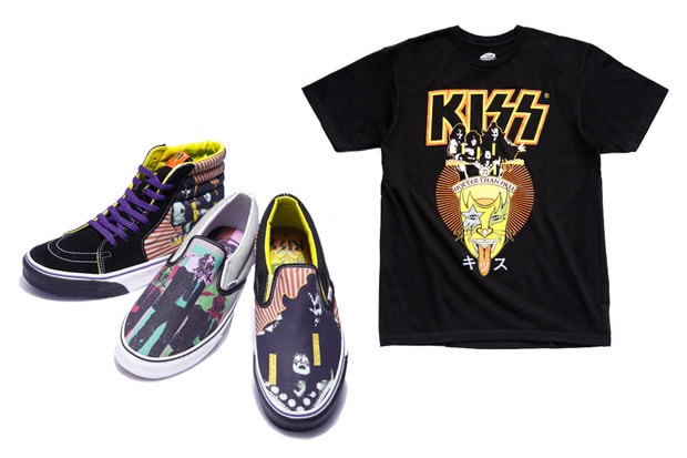 KISS x Vans "Hotter Than Hell" SK8-Hi & Slip-On