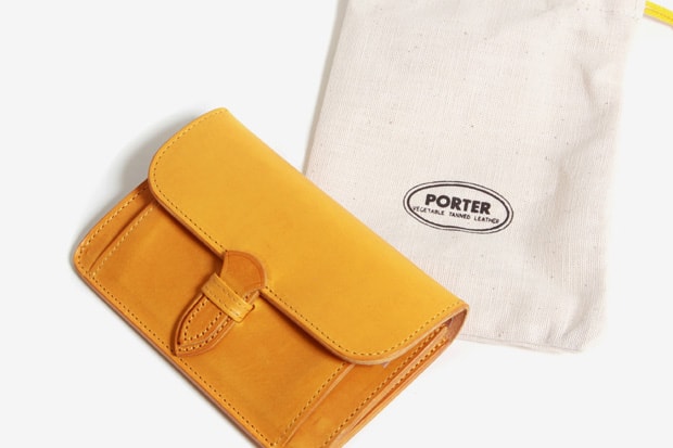 Porter 2010 Spring Vegetable Tanned Leather Wallets