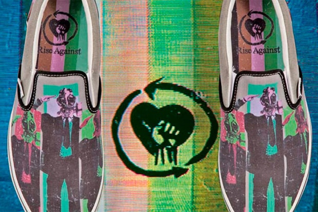 Rise Against x Vans 2010 Spring/Summer Slip On