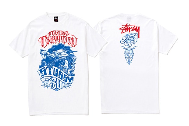 Stussy 30th Anniversary XXX T-Shirt Collection Group 1