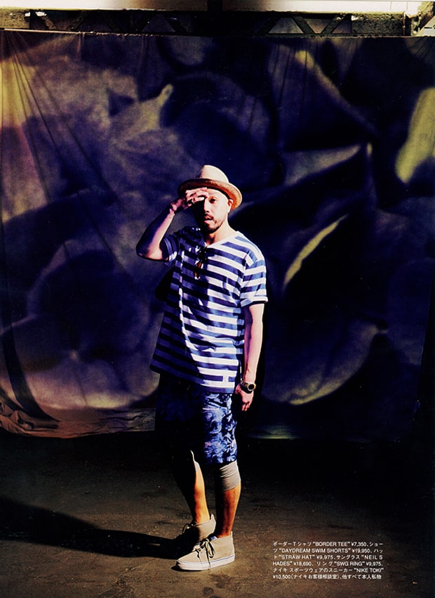 swagger "DAYDREAM" 2010 Spring/Summer Editorial in SAMURAI Magazine