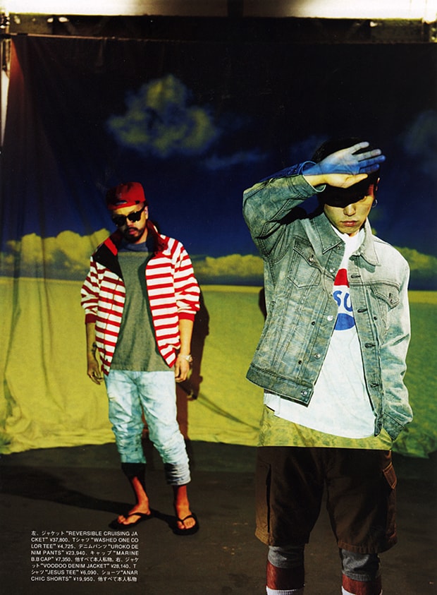 swagger "DAYDREAM" 2010 Spring/Summer Editorial in SAMURAI Magazine