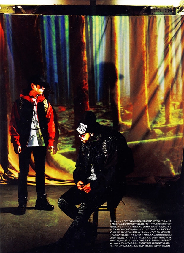 swagger "DAYDREAM" 2010 Spring/Summer Editorial in SAMURAI Magazine