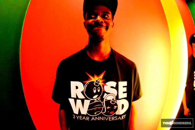  The Hundreds Rosewood 3rd Anniversary T-shirt
