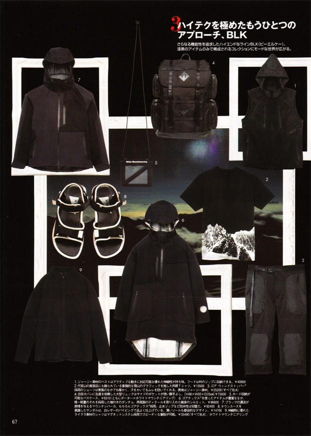 White Mountaineering 2010 Spring/Summer Editorial