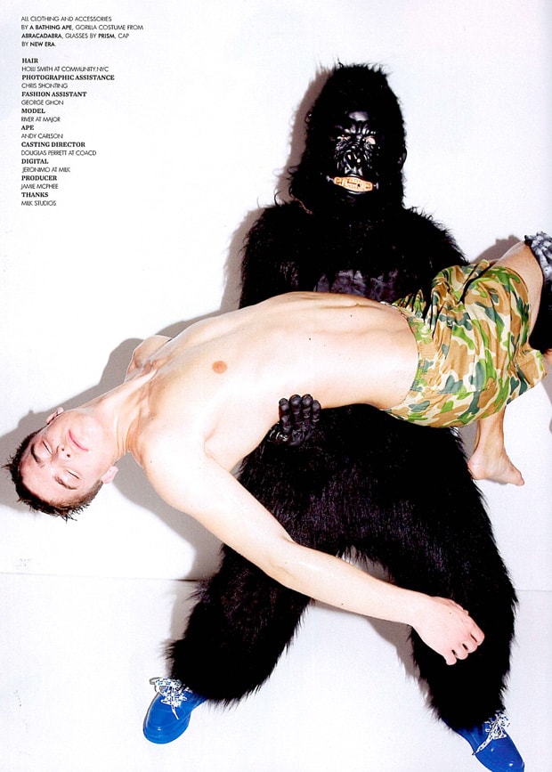 Wonderland 2010 March Issue featuring NIGO