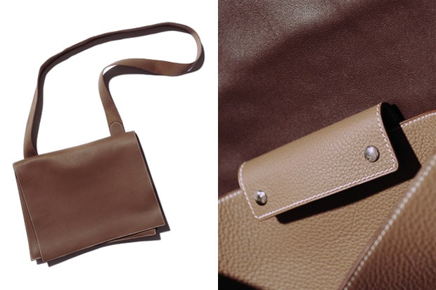 Yohji Yamamoto x Hermes Leather Bag