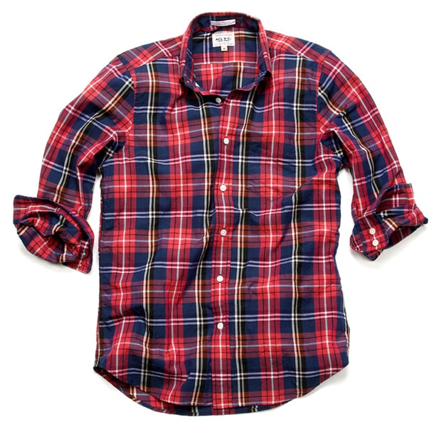 ACL & Co. x GANT Rugger "Handloom Hugger" Indian Madras Shirt 