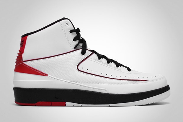 Air Jordan 2 Retro White/Black-Varsity Red