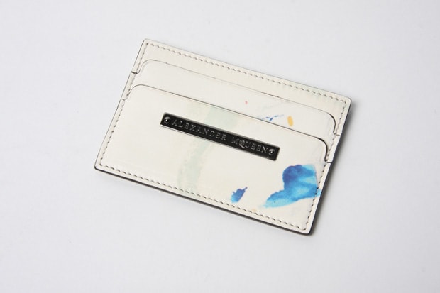Alexander McQueen Card Holder and Leather Wallet