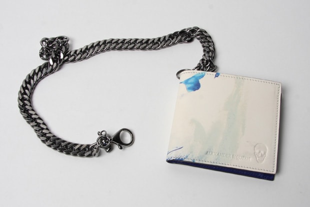 Alexander McQueen Card Holder and Leather Wallet