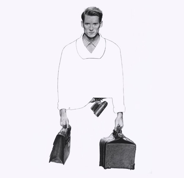 "An Illustrated Look At Modern Mens' Fashion" by Richard Kilroy