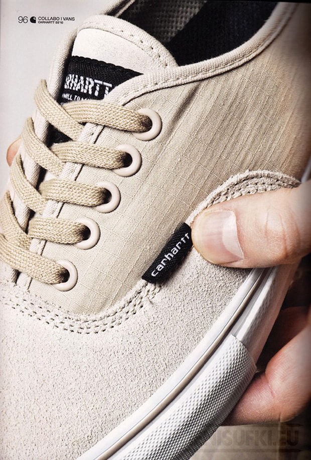 Carhartt x Vans 2010 Summer Authentics Preview