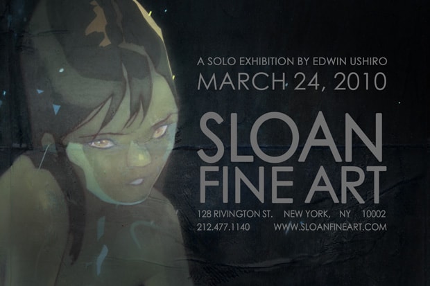 Edwin Ushiro "At Night, Lights Fell and Loved Ones Returned Home" Exhibition NYC