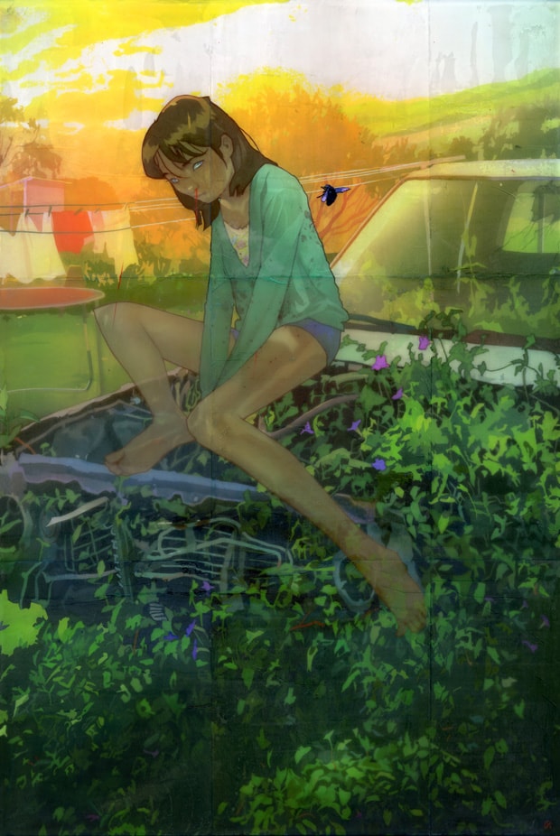 Edwin Ushiro "At Night, Lights Fell and Loved Ones Returned Home" Exhibition NYC