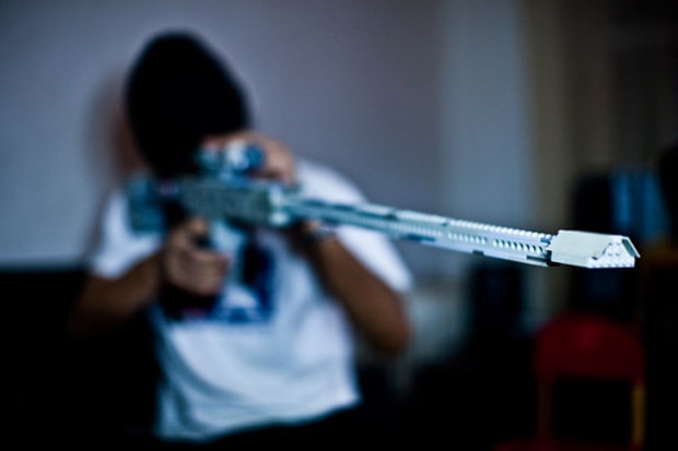 Futura with LEGOs