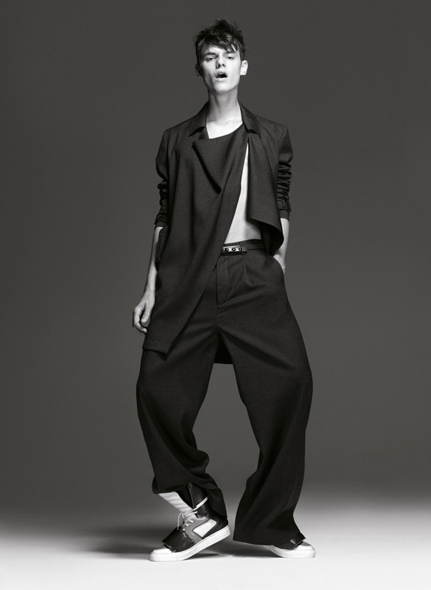 Giuliano Fujiwara 2010 Spring Editorial in VOGUES HOMME Japan