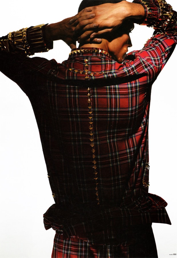 Heavy Luster: Givenchy by Riccardo Tisci Editorial in HUGE Magazine