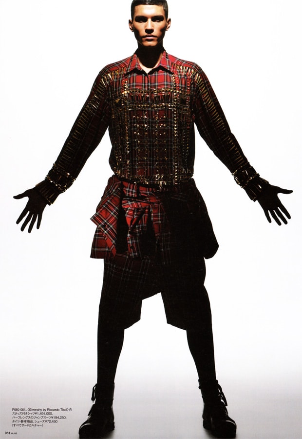 Heavy Luster: Givenchy by Riccardo Tisci Editorial in HUGE Magazine