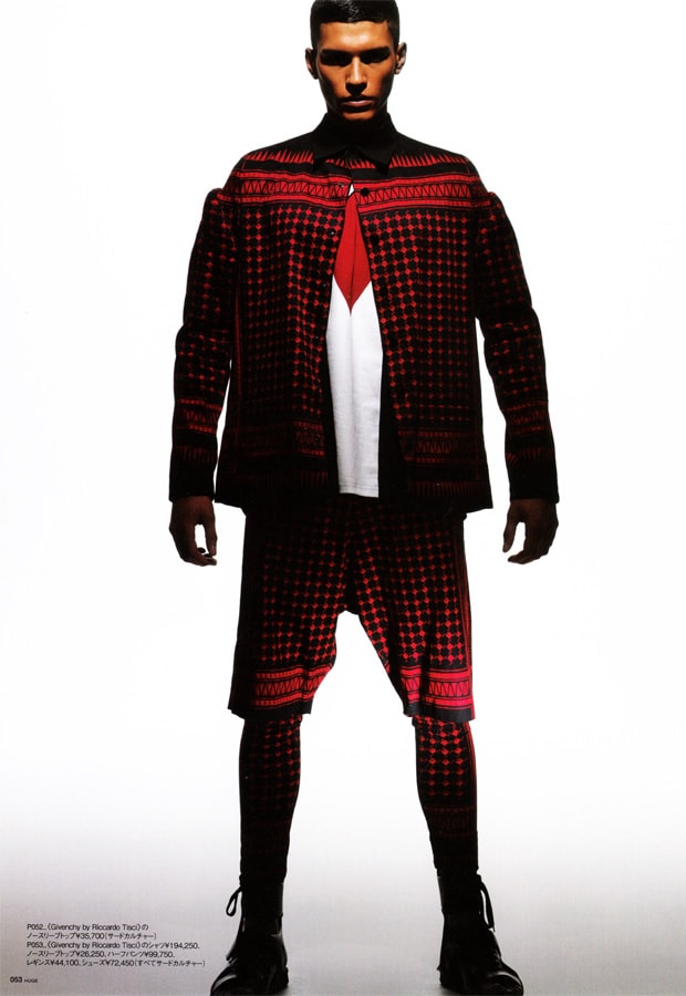 Heavy Luster: Givenchy by Riccardo Tisci Editorial in HUGE Magazine