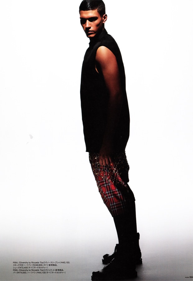 Heavy Luster: Givenchy by Riccardo Tisci Editorial in HUGE Magazine