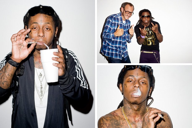 Lil' Wayne x Terry Richardson Photoshoot