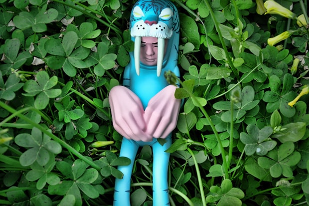 Upper Playground x Sam Flores "Blue Wyger" Figure
