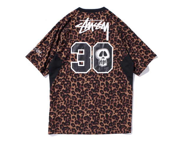 Stussy x F.C.R.B. Leopard Game Shirt