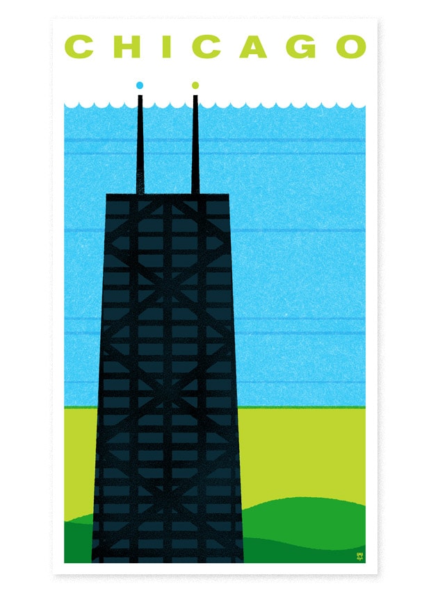 THE HEADS of STATE "From Sea to Shining Sea" Travel Poster Series
