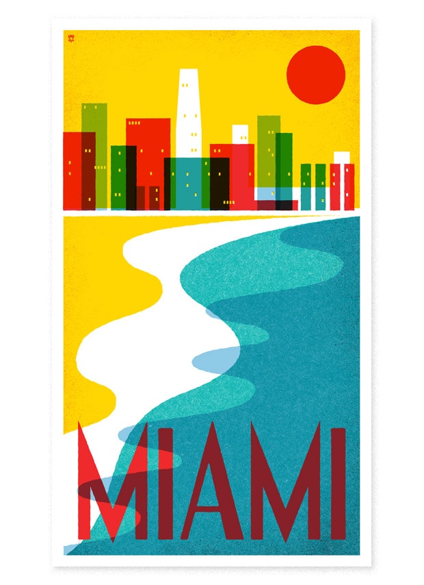 THE HEADS of STATE "From Sea to Shining Sea" Travel Poster Series
