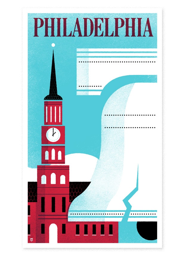 THE HEADS of STATE "From Sea to Shining Sea" Travel Poster Series