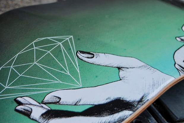 Diamond Supply Co. x Western Edition "Sade" Skate Deck
