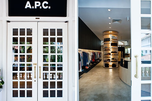 A.P.C. Store in Singapore - A Closer Look