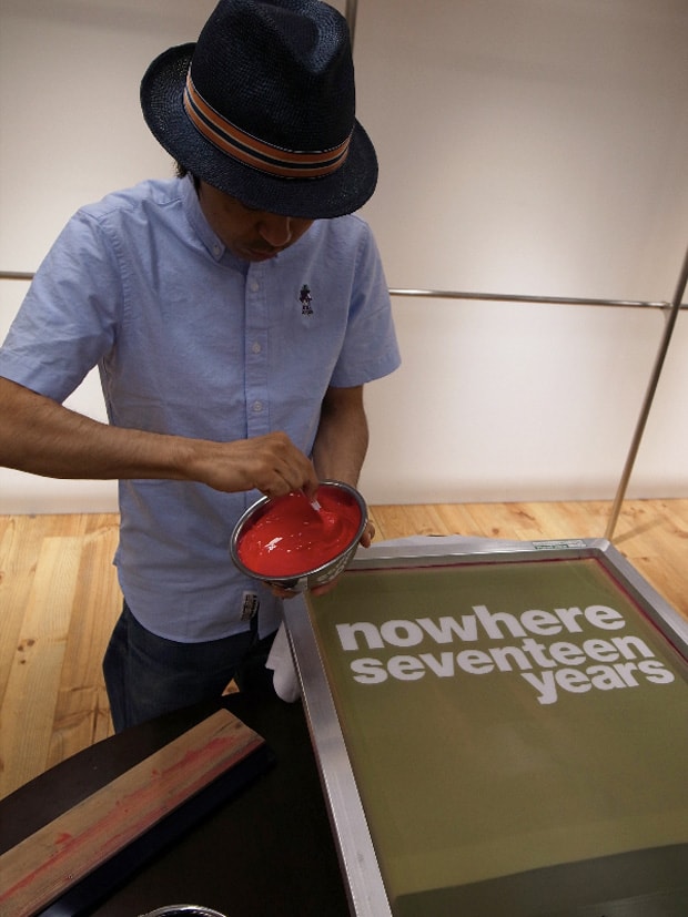 A Bathing Ape NOWHERE 17th Anniversary BAPEXCLUSIVE Tee