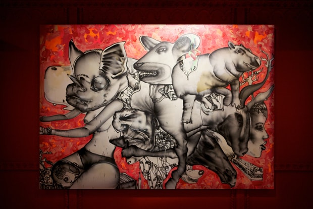 David Choe “Nothing to Declare” Exhibition Recap