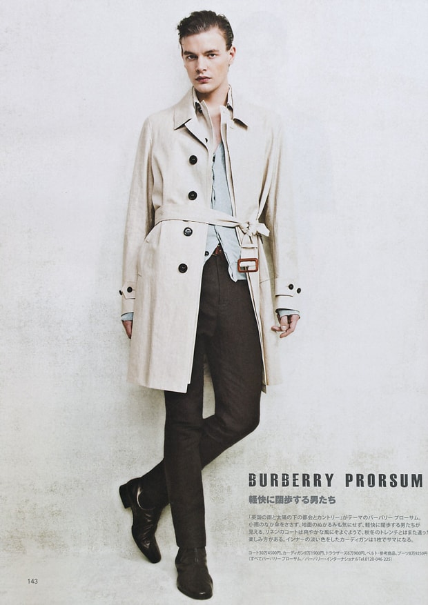 ENGINE 2010 Spring/Summer “Men” Editorial
